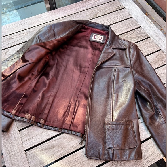 Vintage Olde Hide House Womens Leather jacket. - Picture 9 of 10
